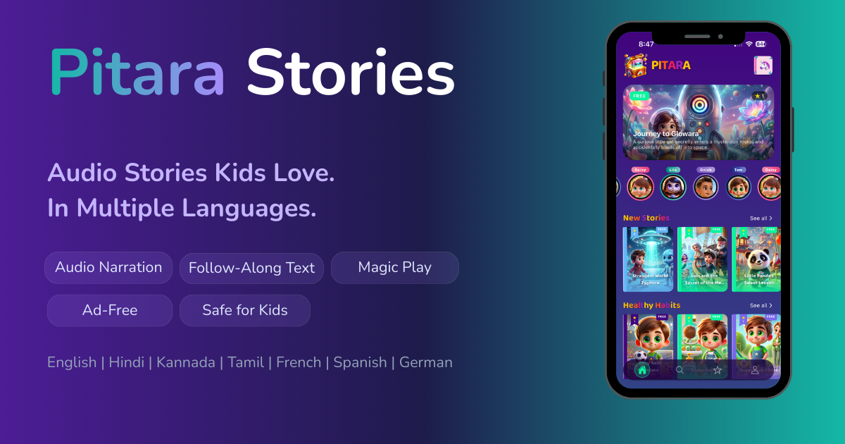 Pitara Stories app